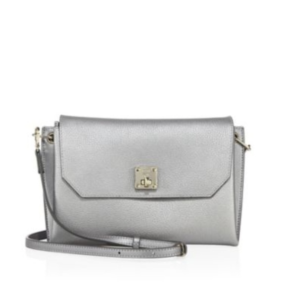 MCM Handbags - NWT MCM Milla Leather Clutch Crossbody Shoulder Bag